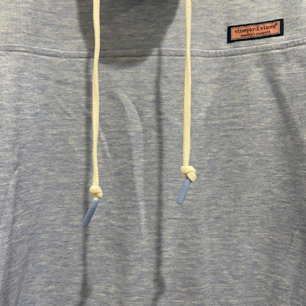 Vineyard Vines Double Faced Relaxed Funnel Neck Shep Shirt - Picture 3 of 7